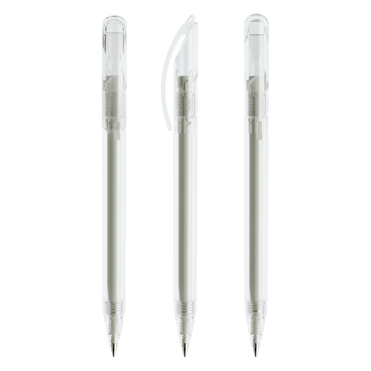 prodir DS3 Drehkugelschreiber transparent – Klar T01