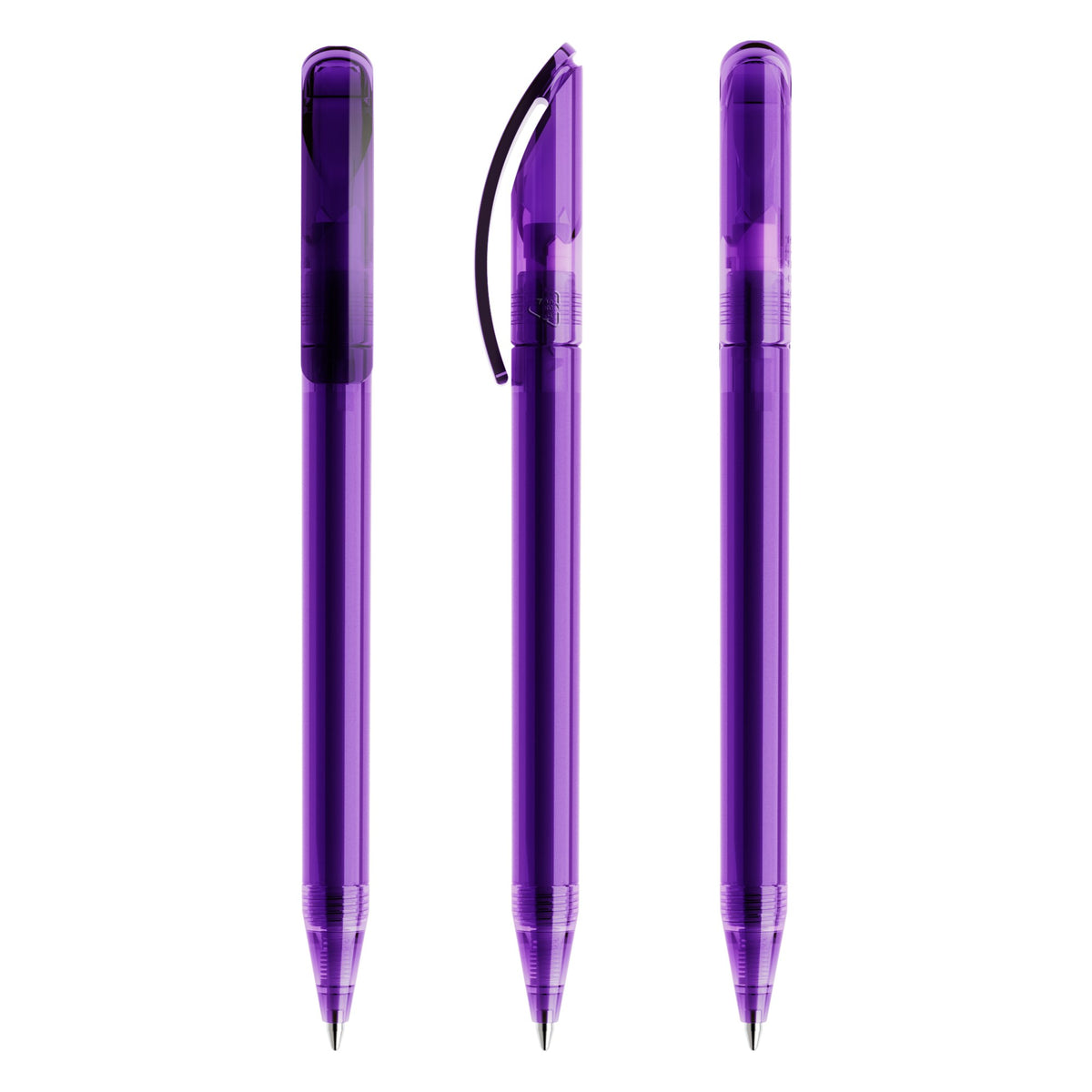 prodir DS3 Drehkugelschreiber transparent – Violett T30