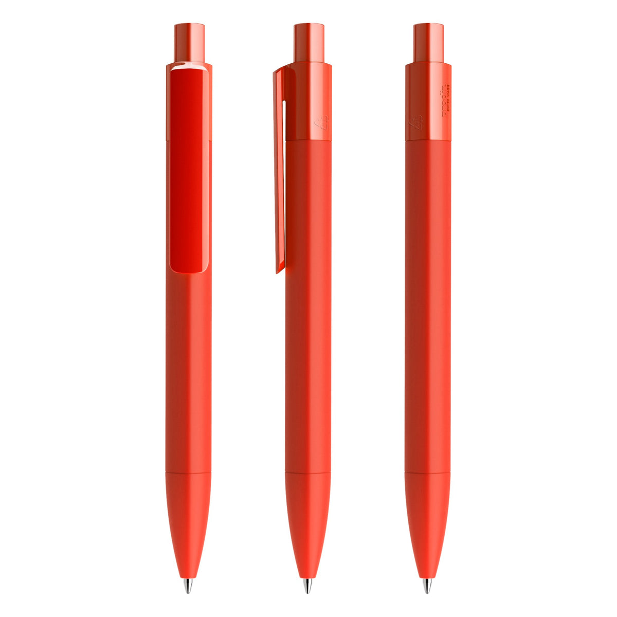 prodir DS4 Druckkugelschreiber Soft Touch – Rot R20