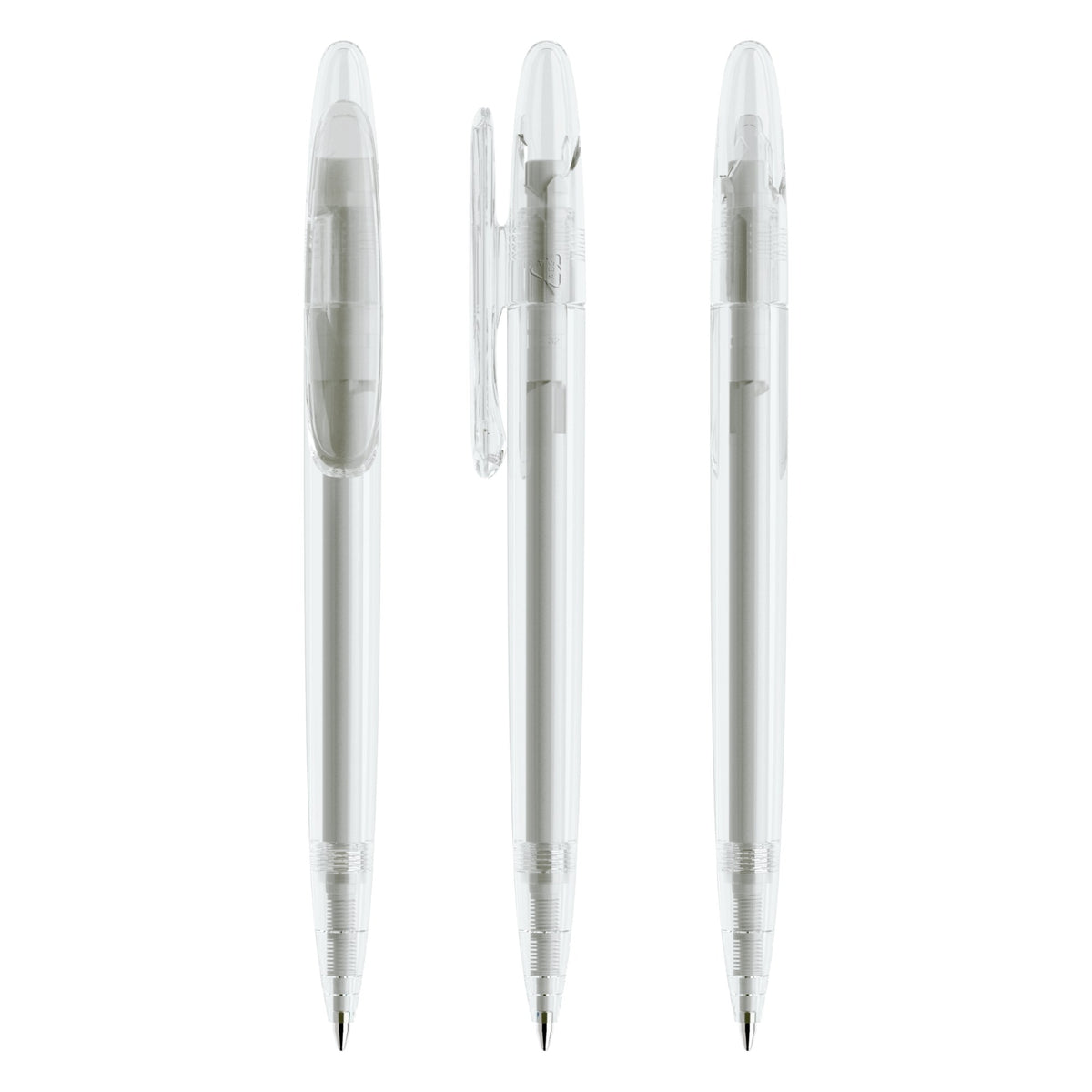 prodir DS5 Drehkugelschreiber ganz transparent – Klar T01