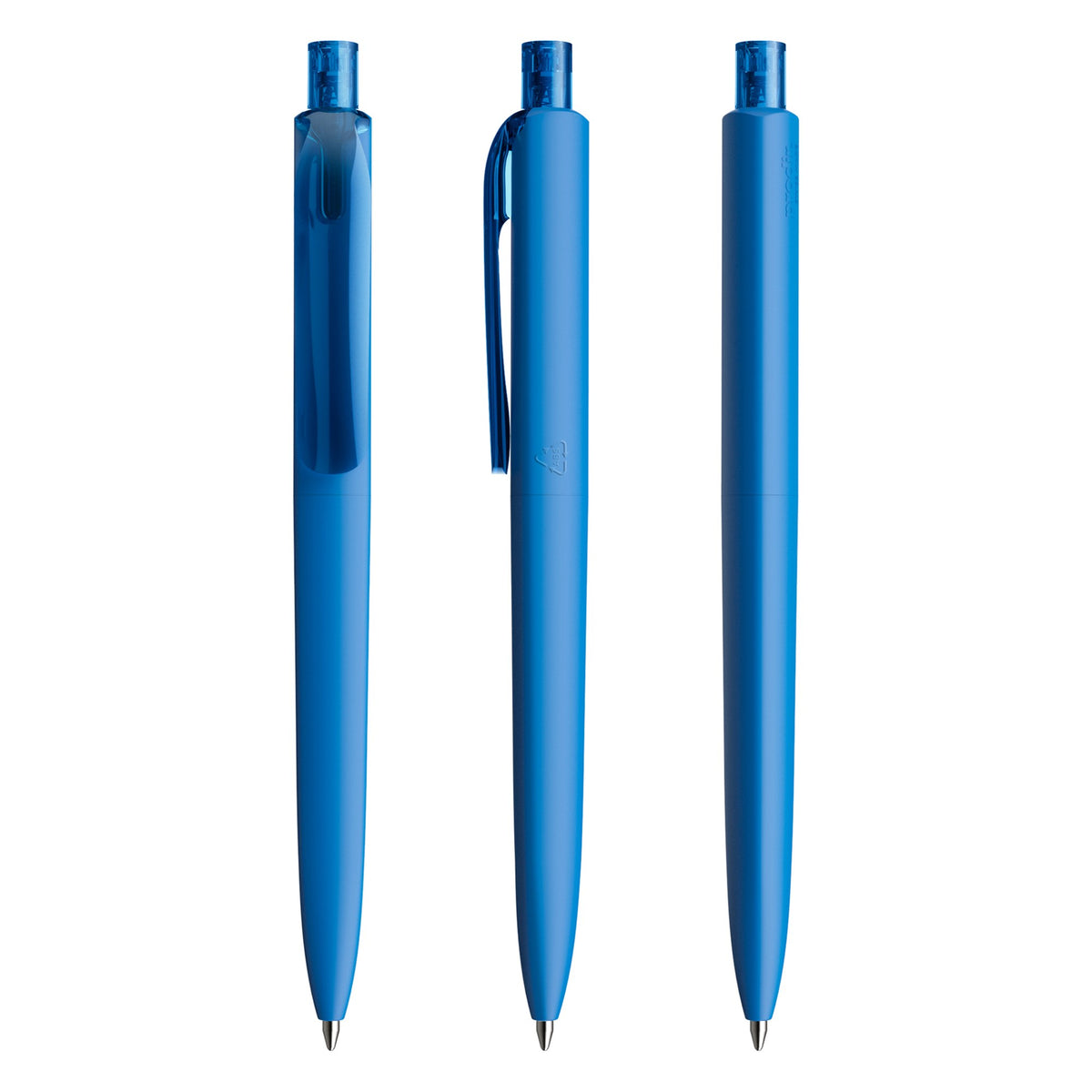 prodir DS8 Druckkugelschreiber Soft Touch – Atlantikblau R54