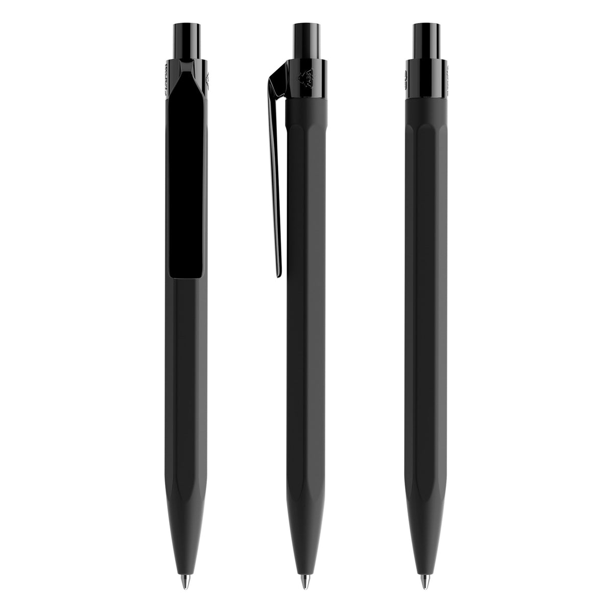 prodir QS50 Druckkugelschreiber Soft Touch – Schwarz R75