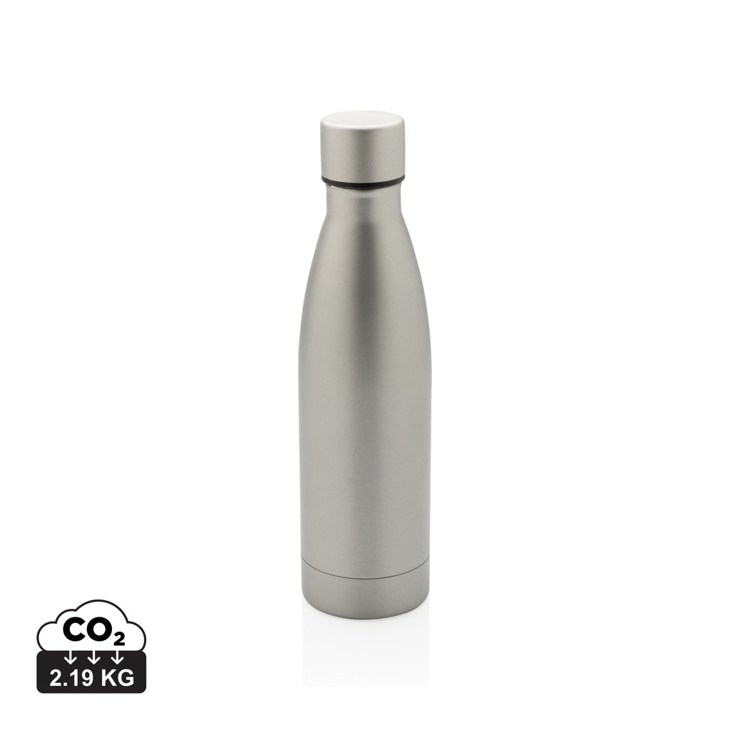 RCS recycelte Stainless Steel Solid Vakuum-Flasche – grau