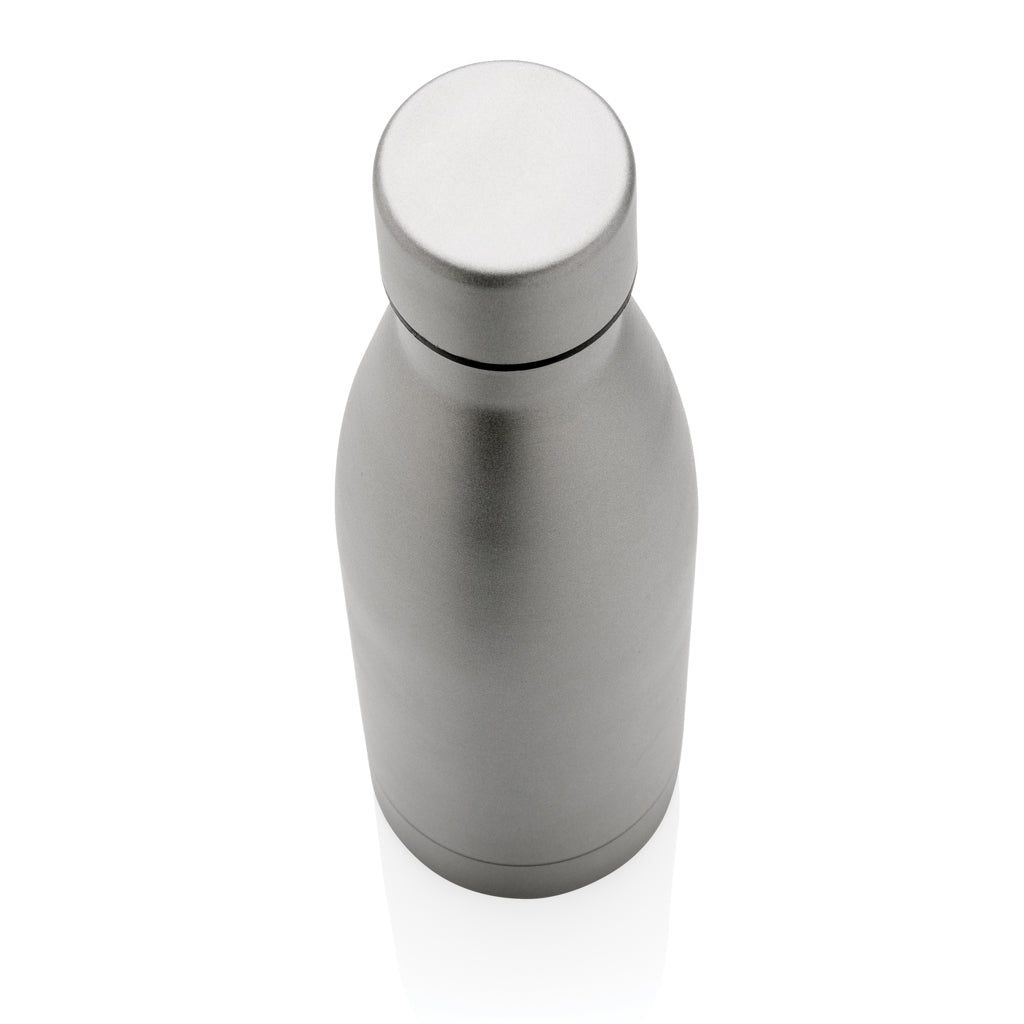 RCS recycelte Stainless Steel Solid Vakuum-Flasche – grau