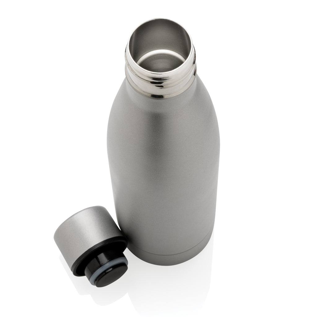 RCS recycelte Stainless Steel Solid Vakuum-Flasche – grau
