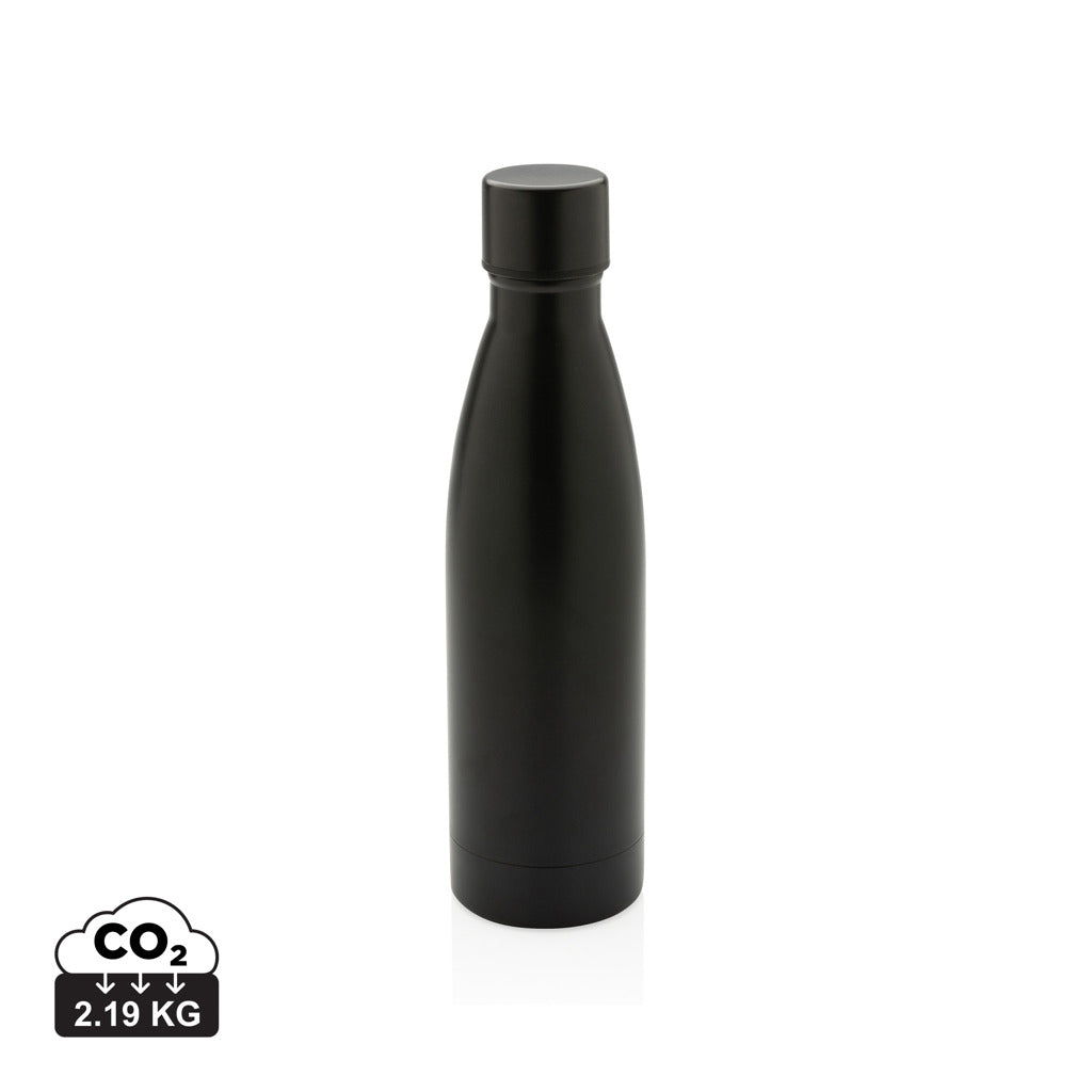 RCS recycelte Stainless Steel Solid Vakuum-Flasche – schwarz