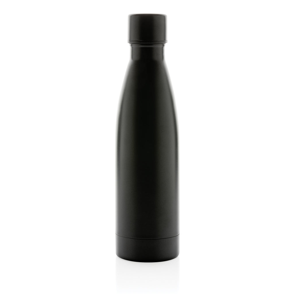 RCS recycelte Stainless Steel Solid Vakuum-Flasche – schwarz