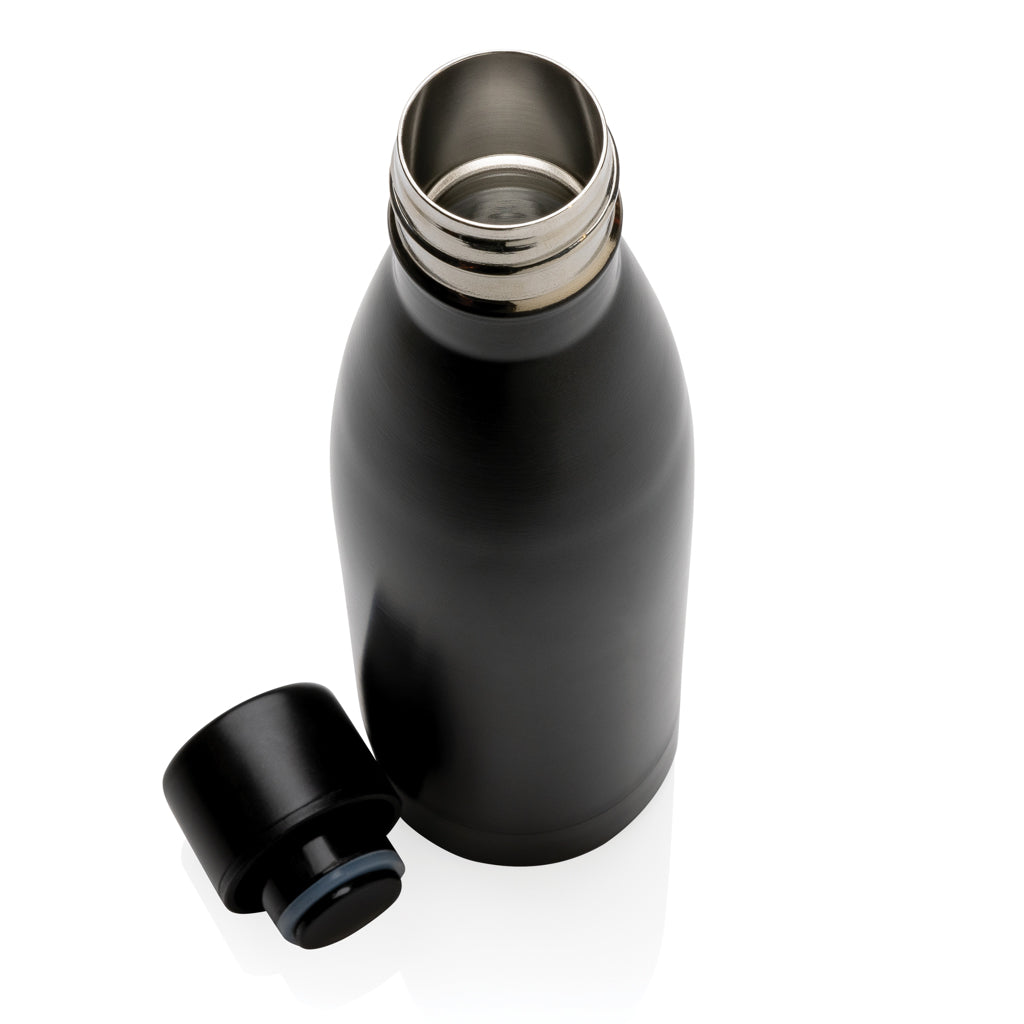 RCS recycelte Stainless Steel Solid Vakuum-Flasche – schwarz