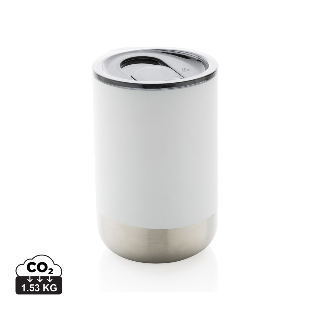 RCS recycelter Stainless Steel Becher – weiß
