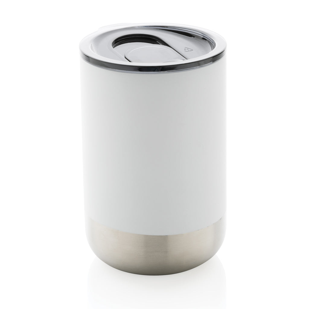 RCS recycelter Stainless Steel Becher – weiß