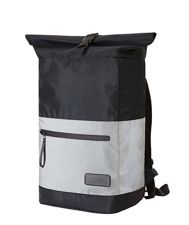 Reflektierender Rolltoprucksack für 13 Zoll