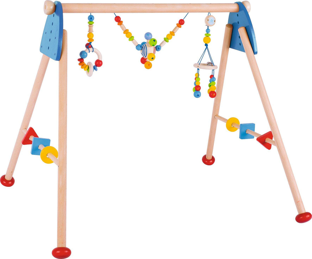 Regenbogen Spieltrainer Baby Fit aus Holz – Ansicht
