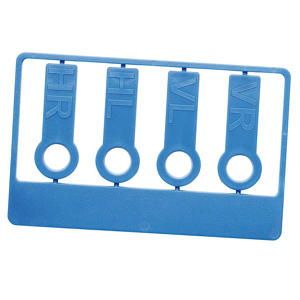 Reifenmarkierset „Car“ – Blau
