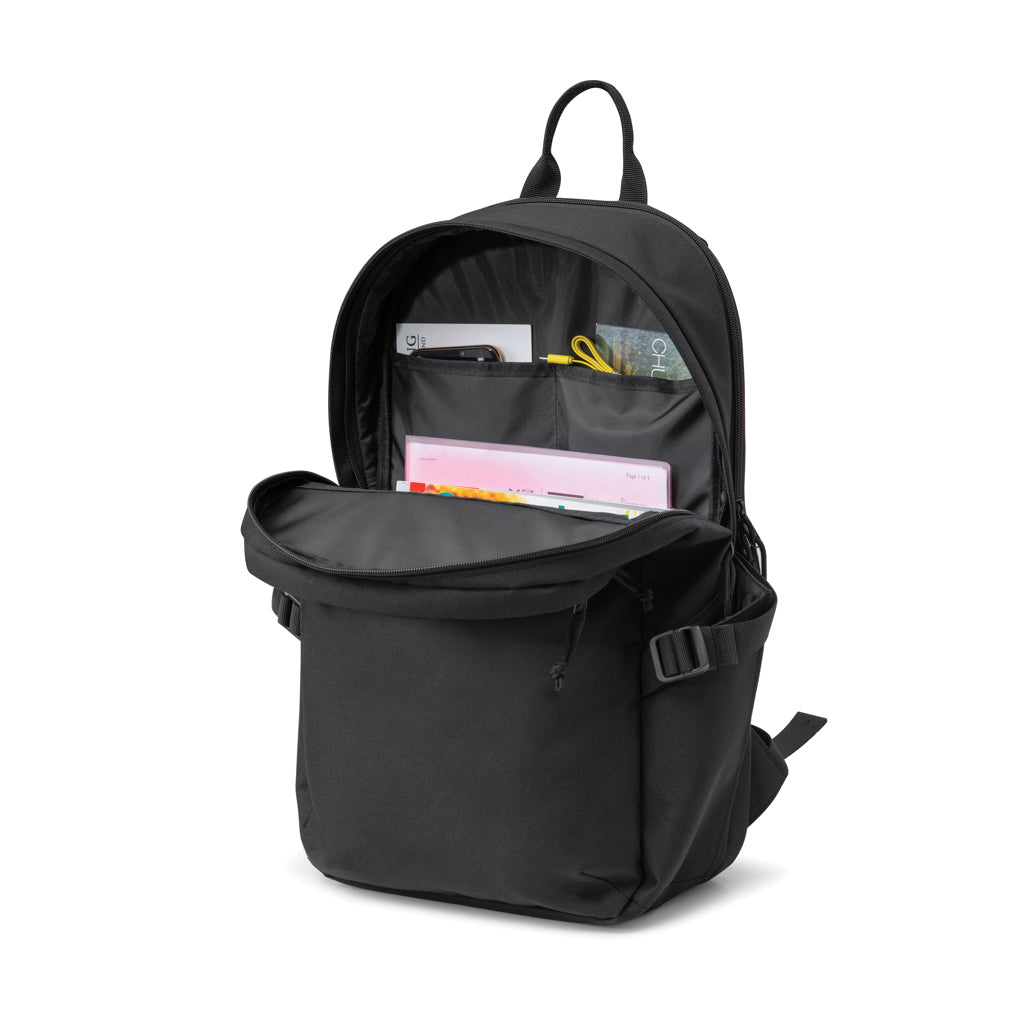 Renew AWARE™ rPET 15'' Laptop-Rucksack – schwarz
