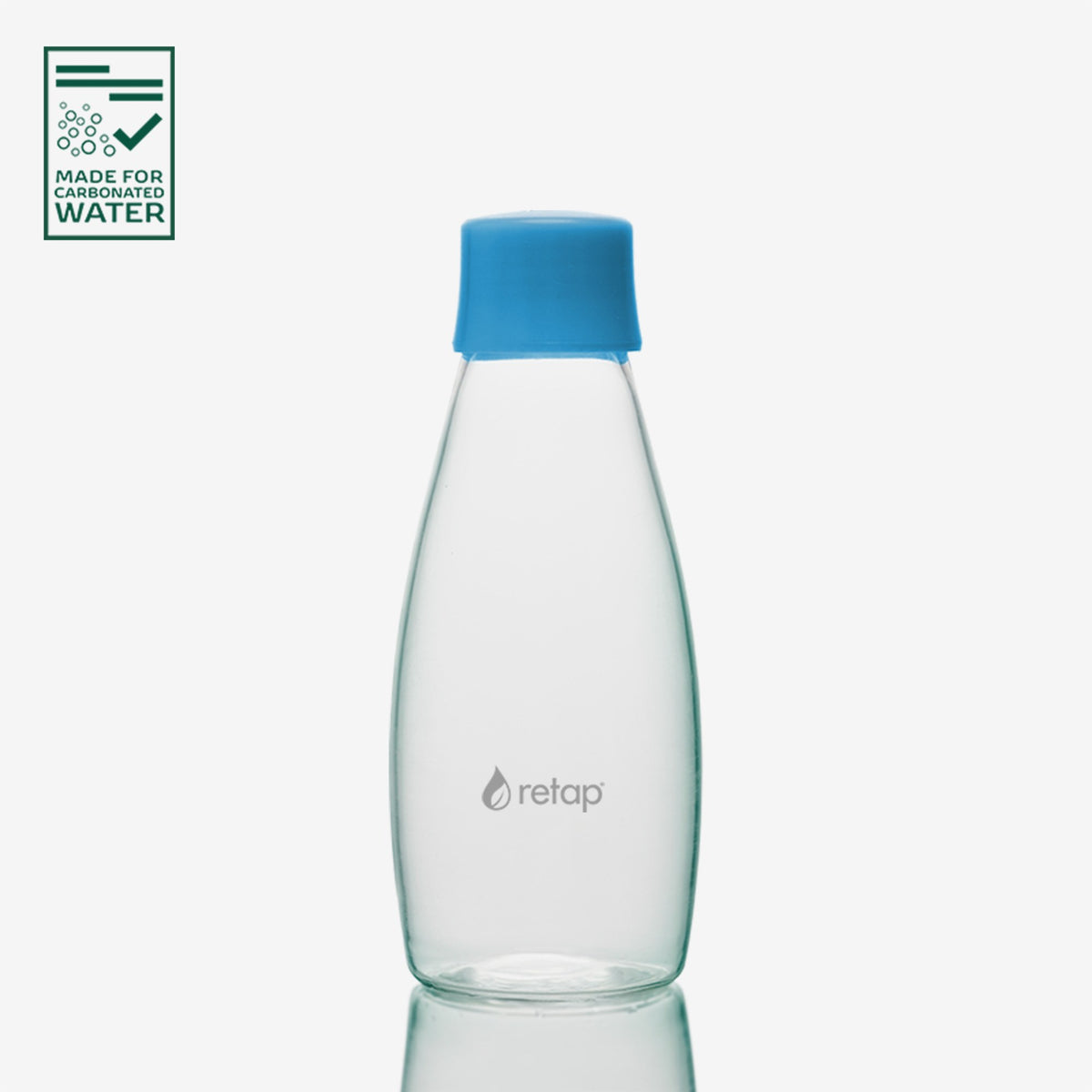 Retap GO Glasflasche mit Schraubdeckel – 0,5 L