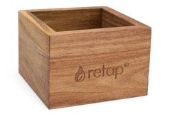 Retap Holzbox aus Akazie für Flavour Tabletten