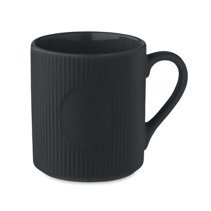 Ribmug Keramikbecher matt 340ml