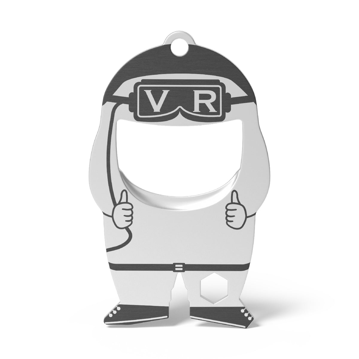 RICHARTZ Flaschenöffner fred vr für Gaming und Virtual Reality – Vorderseite