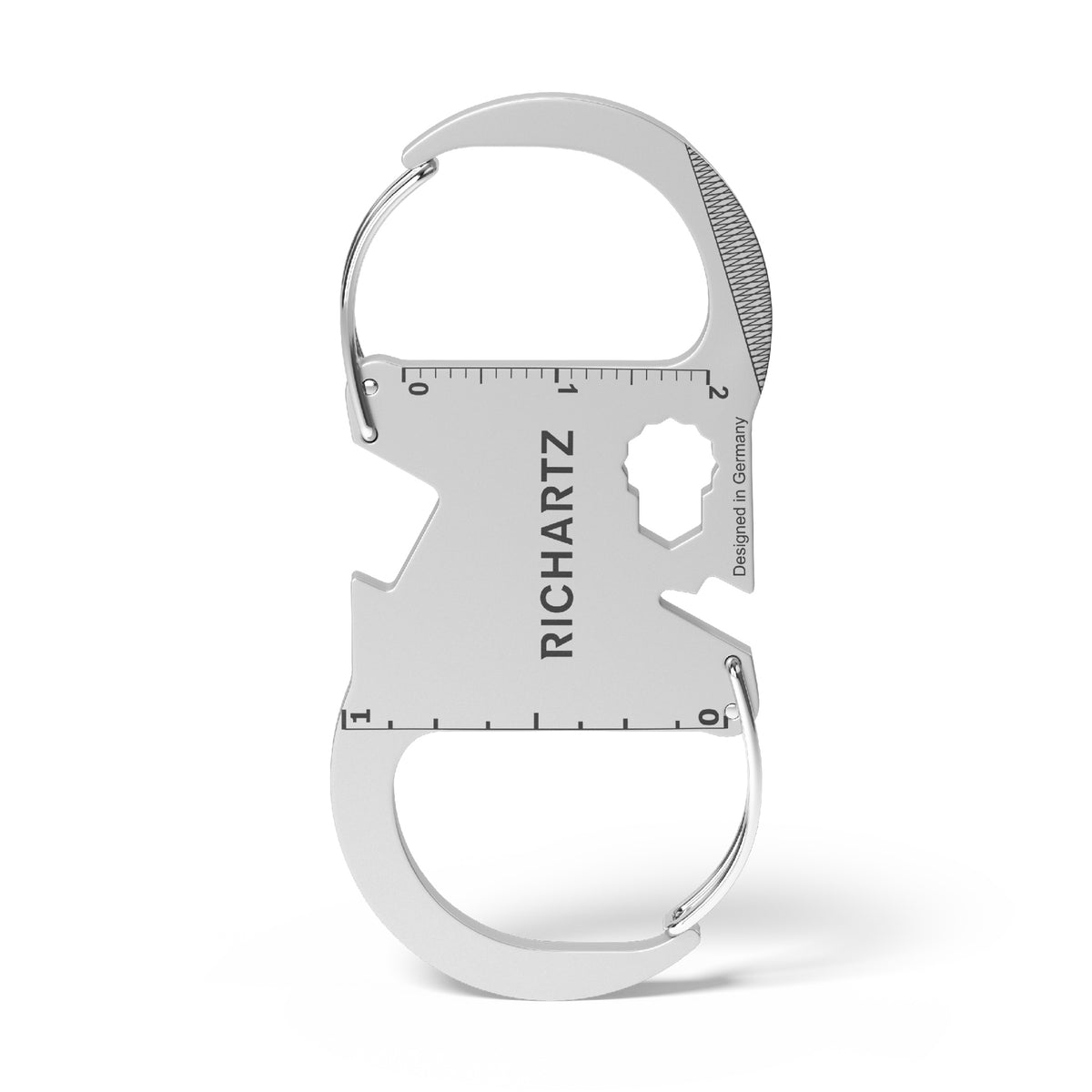 RICHARTZ KEY ORGANIZER classic 2 mit zwei Karabinern – Rückseite