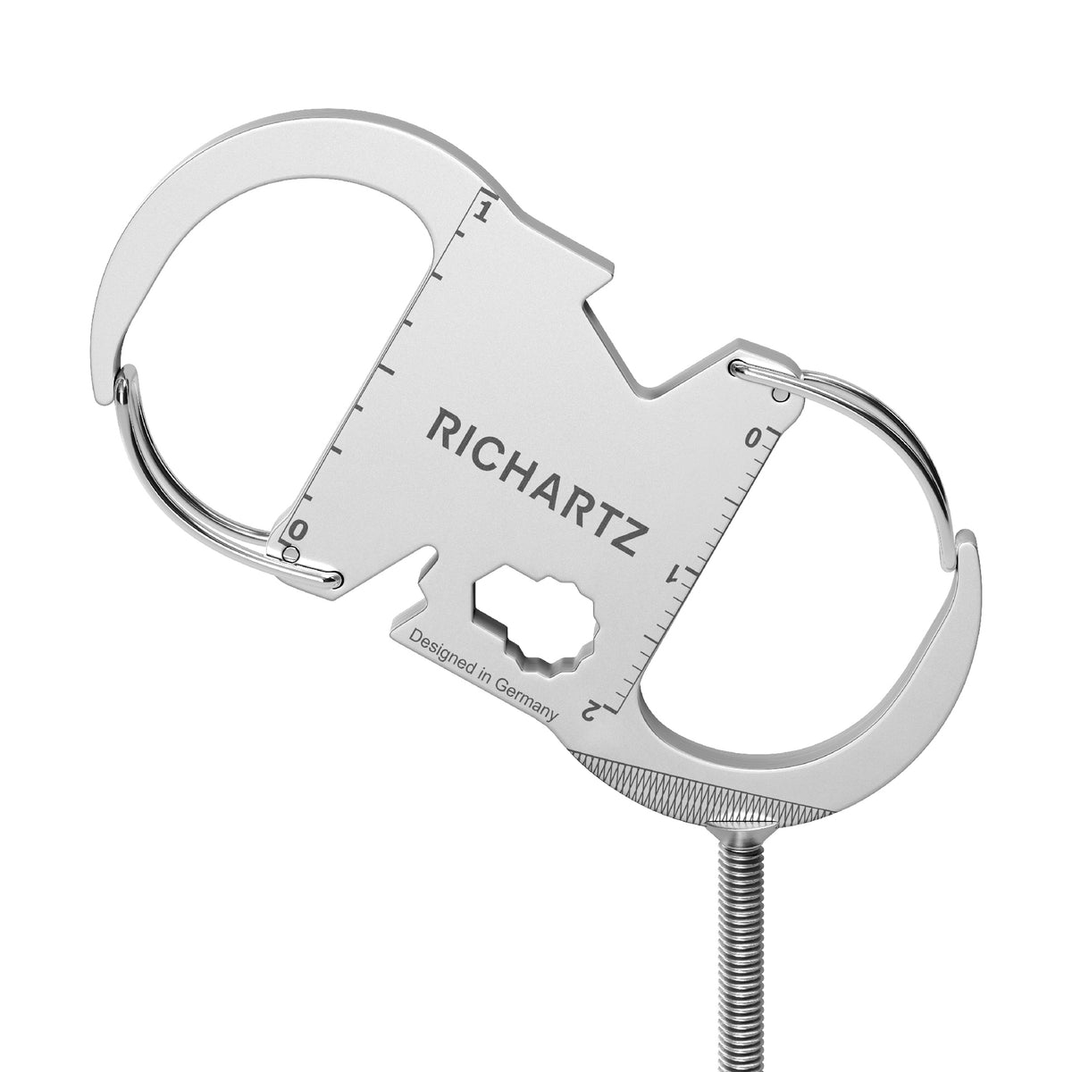 RICHARTZ KEY ORGANIZER classic 2 mit zwei Karabinern – Schraubendreher