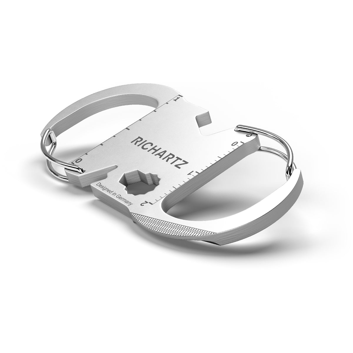RICHARTZ KEY ORGANIZER classic 2 mit zwei Karabinern – Ansicht