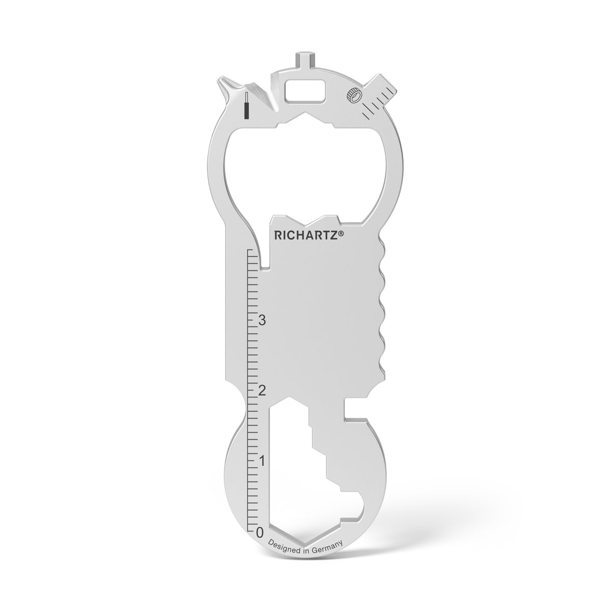 RICHARTZ KEY TOOL bike Fahrrad Multitool für den Schlüsselbund – Rückseite