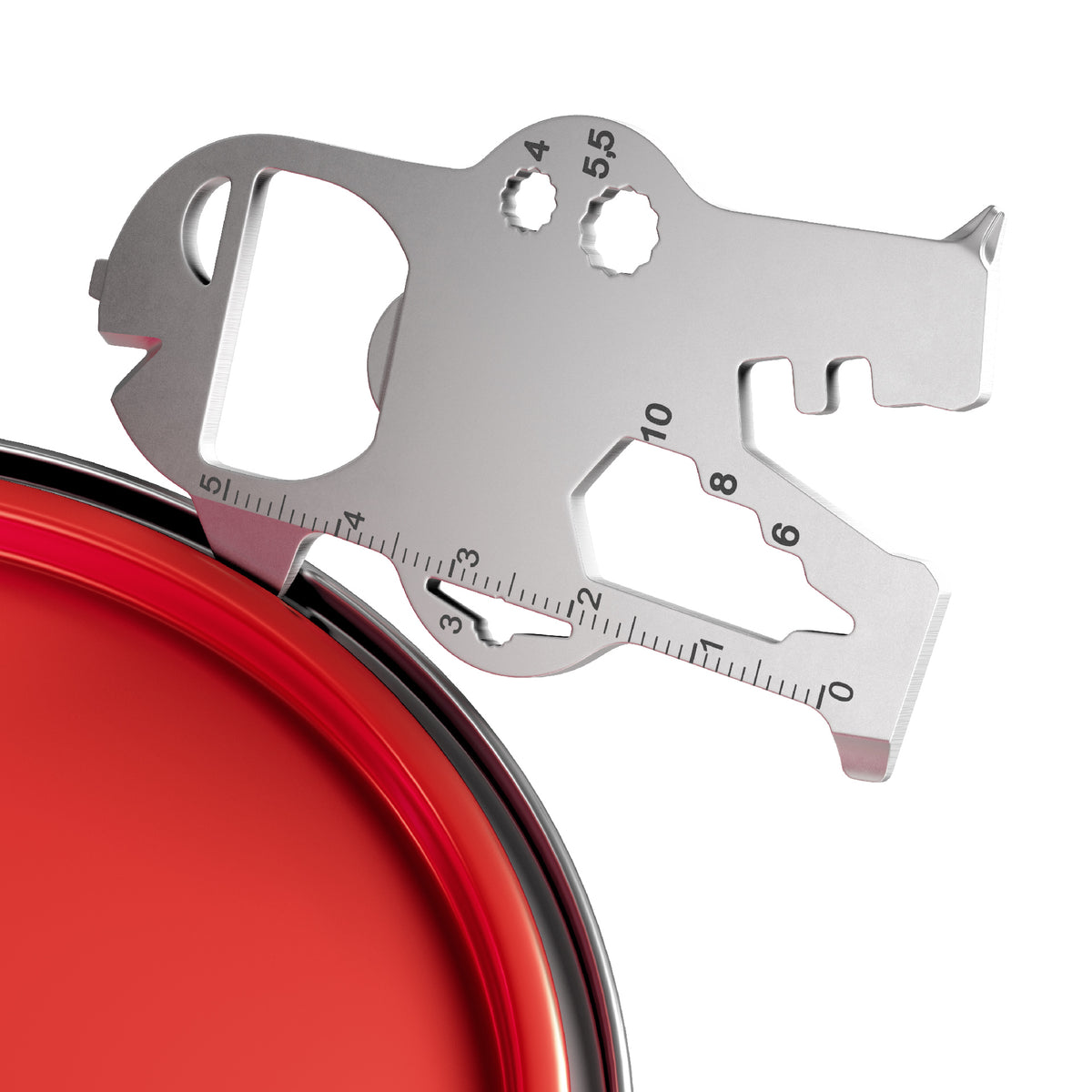 RICHARTZ KEY TOOL bob Multitool Figur mit Bauhelm – Ansicht