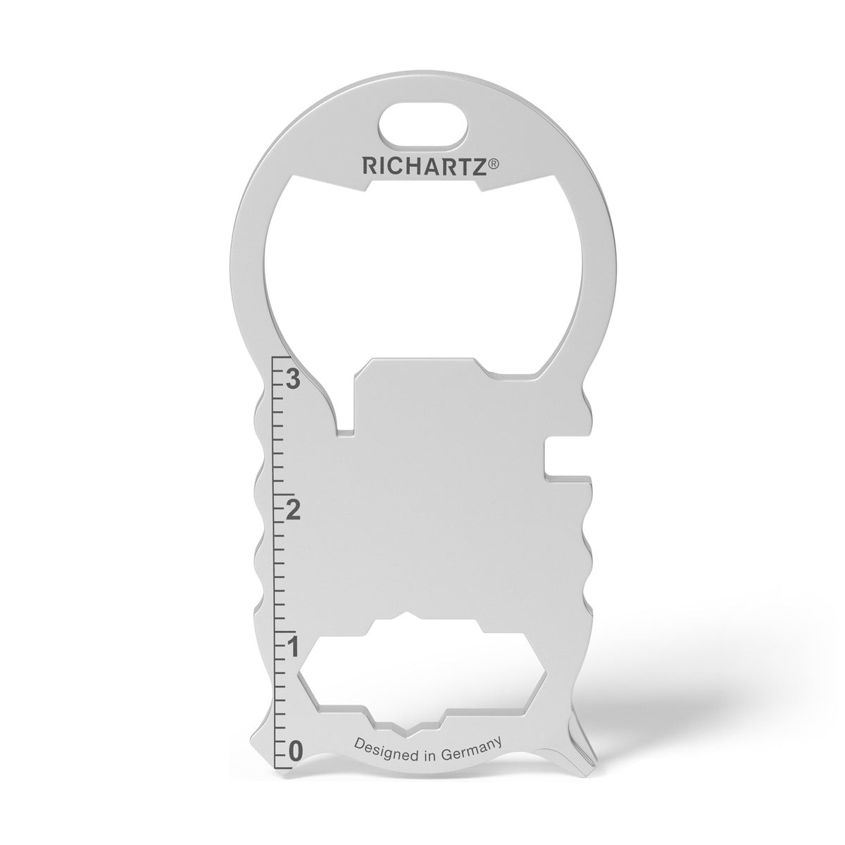 RICHARTZ KEY TOOL compact 13+ Mini Multitool am Schlüsselbund