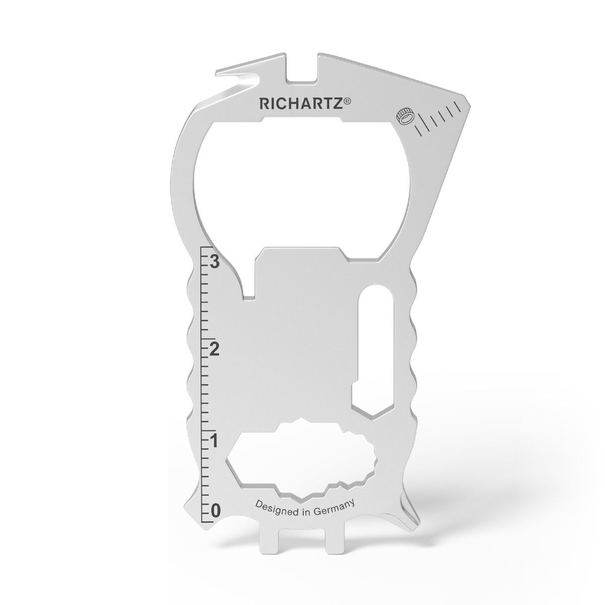 RICHARTZ KEY TOOL compact work Multitool für Heim und Handwerk – Rückseite