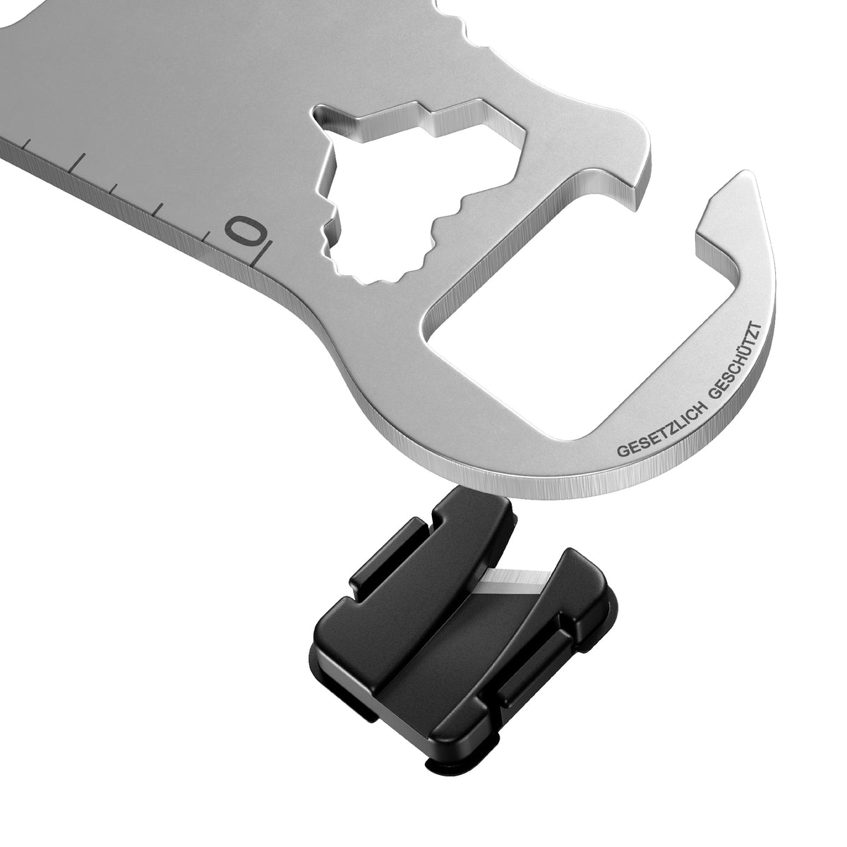 RICHARTZ KEY TOOL cut Multitool mit Paketöffner und Klinge – Ansicht