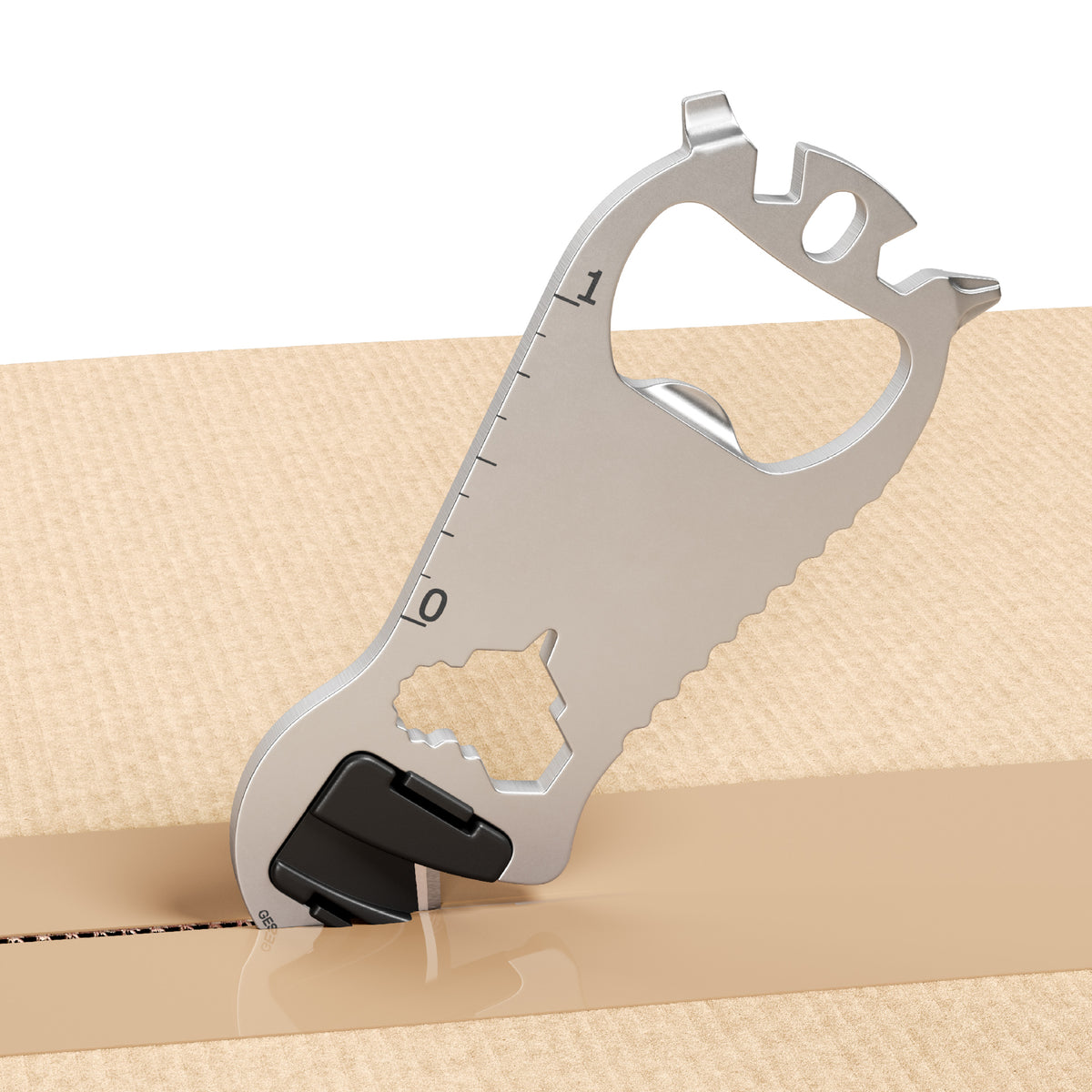 RICHARTZ KEY TOOL cut Multitool mit Paketöffner und Klinge – Ansicht
