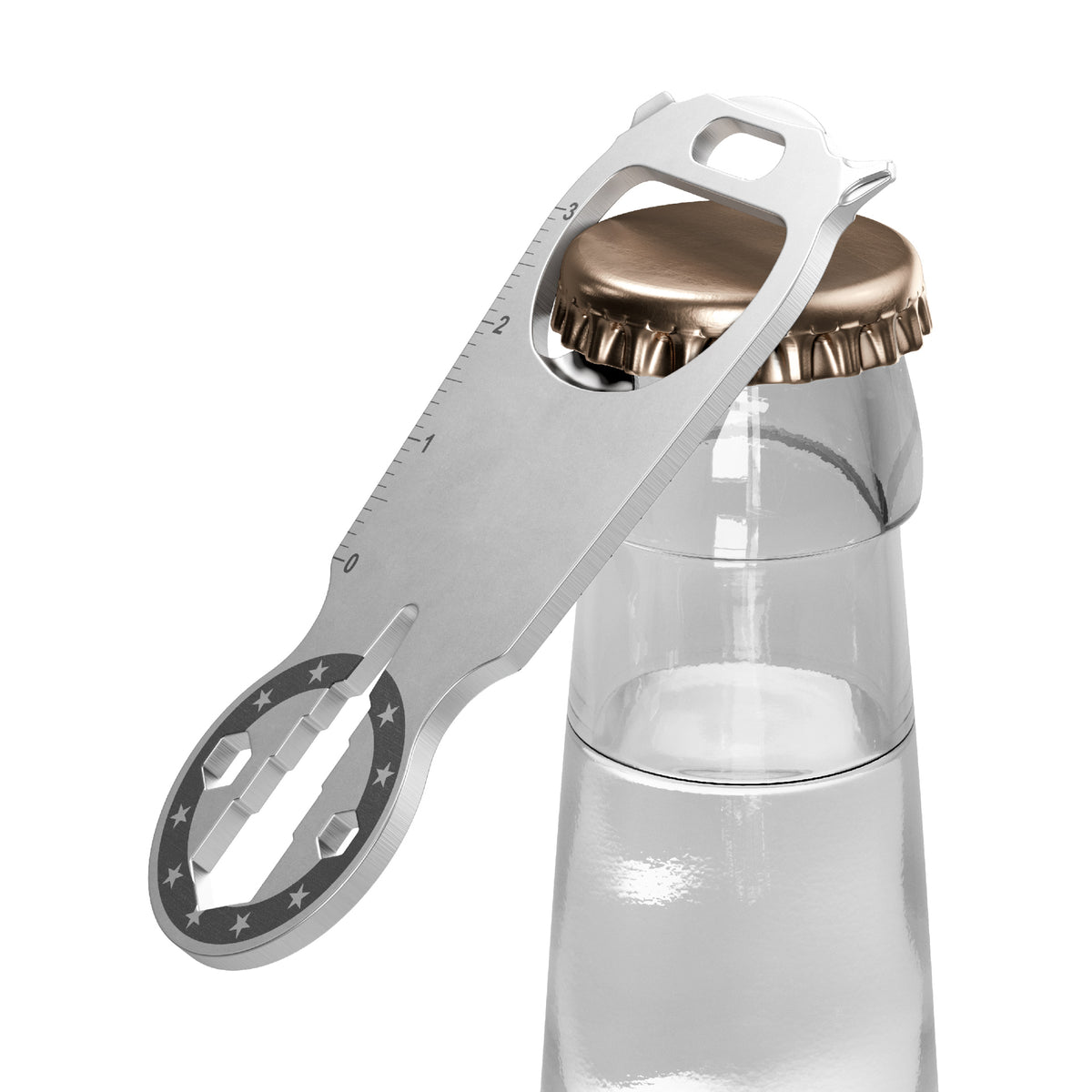 RICHARTZ KEY TOOL shop Multitool mit Einkaufswagenlöser – Flaschenöffner