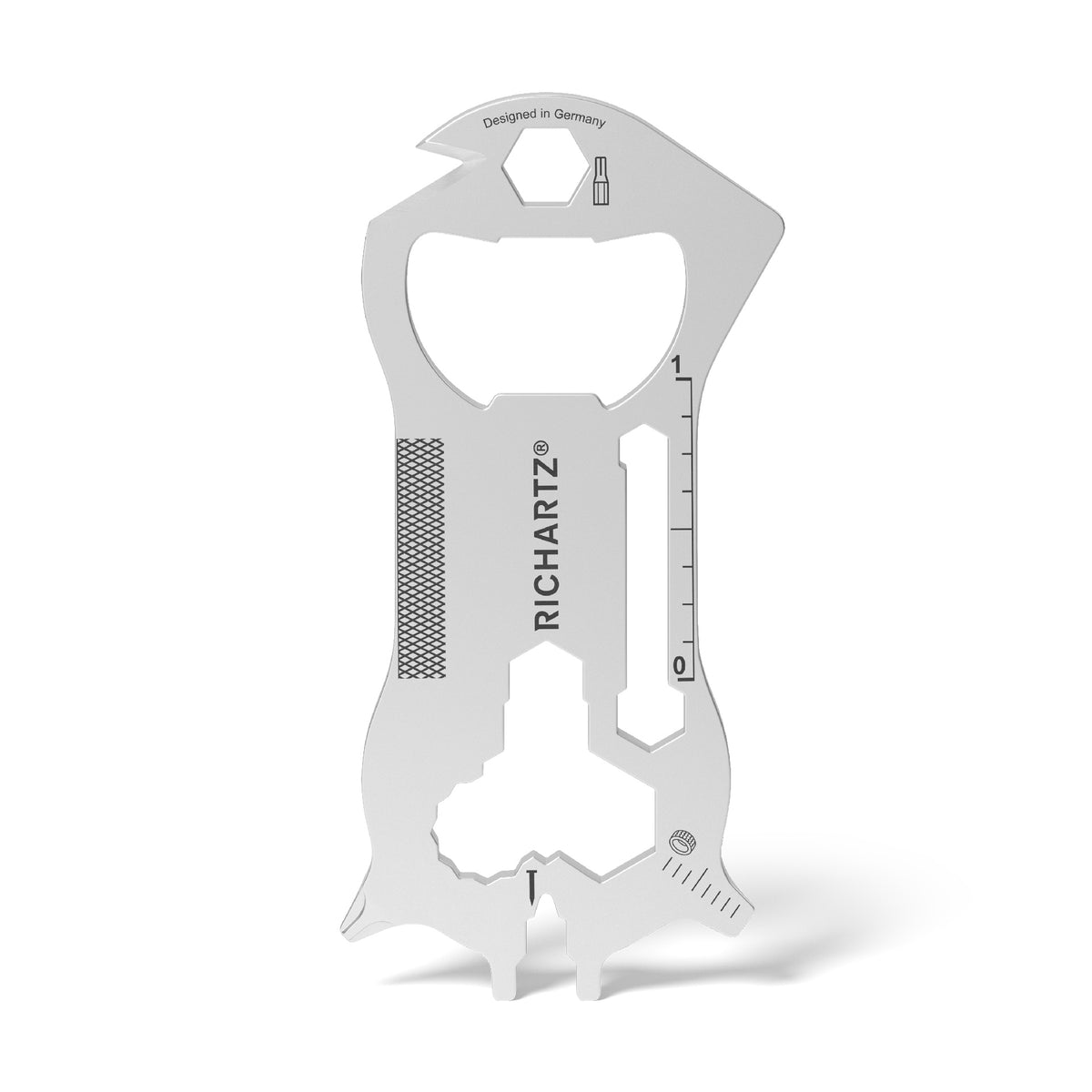 RICHARTZ KEY TOOL work Multitool für Heimwerker und Handwerk – Rückseite