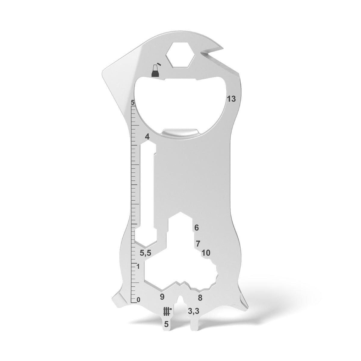 RICHARTZ KEY TOOL work Multitool für Heimwerker und Handwerk – Vorderseite
