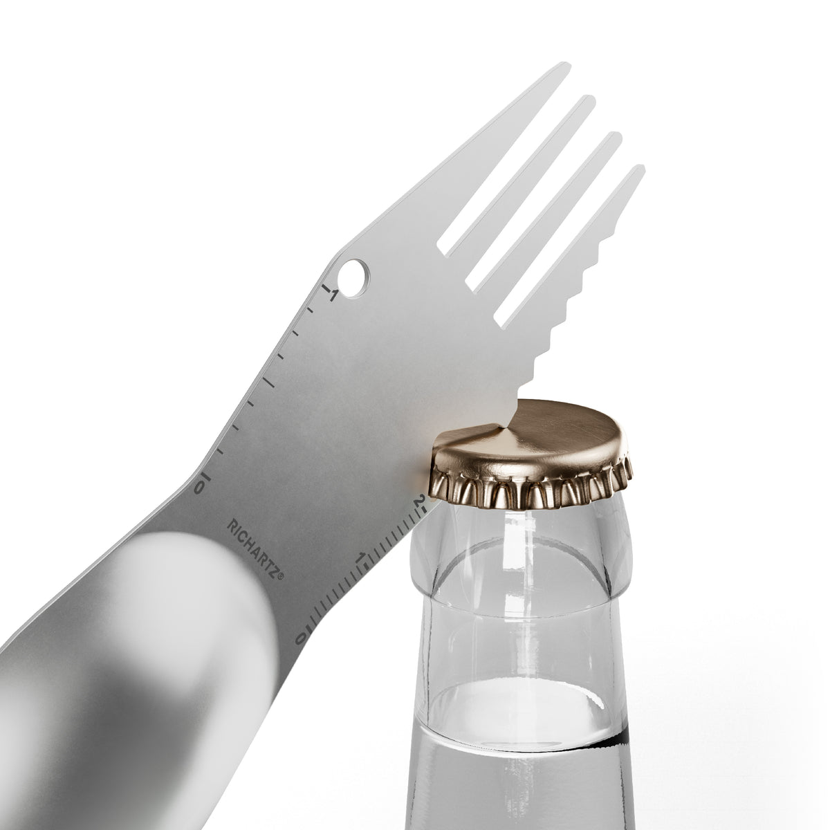 RICHARTZ SNACKTOOL Besteck Multitool mit Gravur – Flaschenöffner