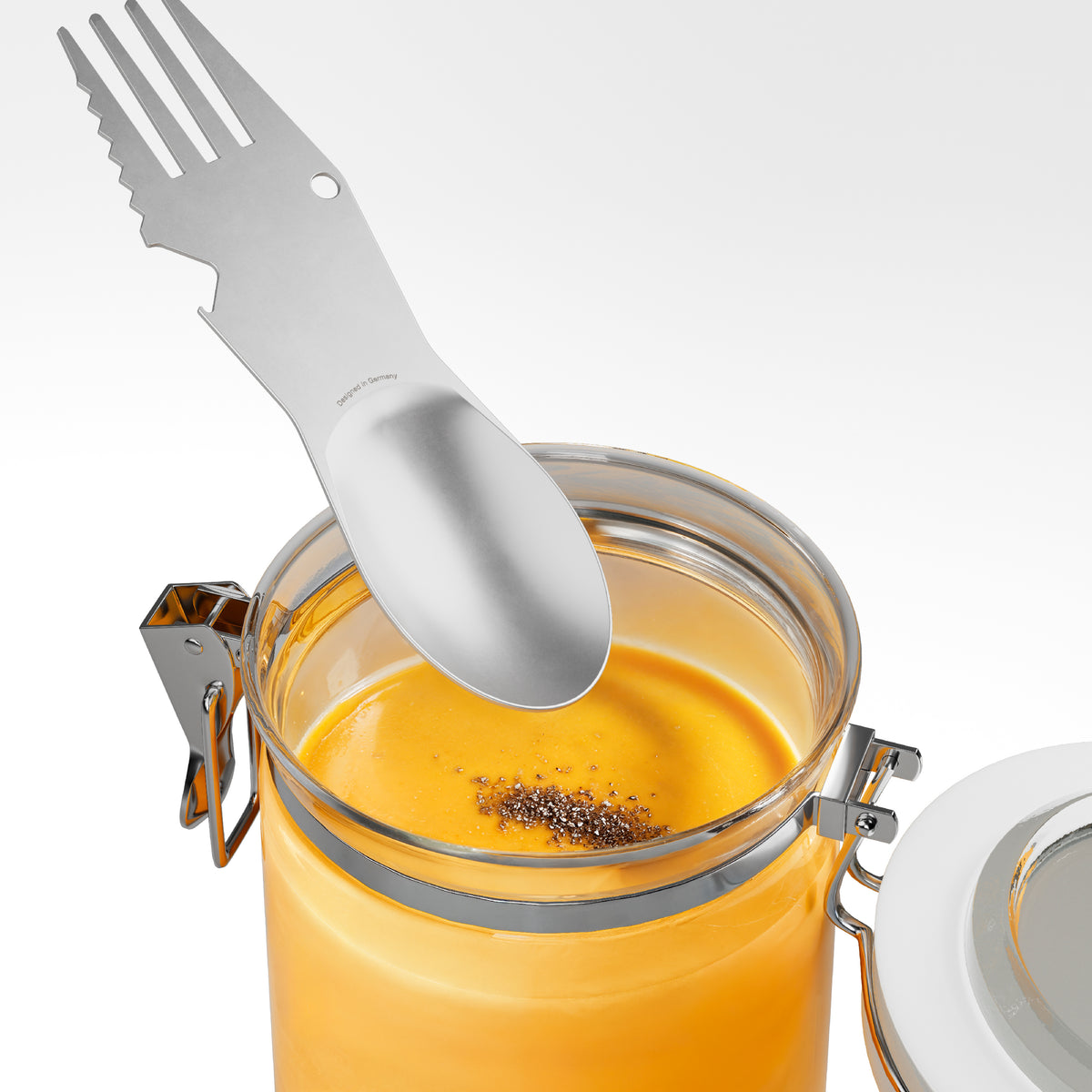 RICHARTZ SNACKTOOL Besteck Multitool mit Gravur – Ansicht