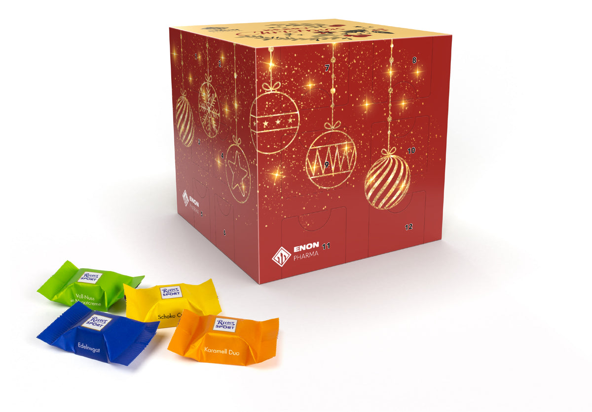 Ritter Sport Adventskalender "Würfel"