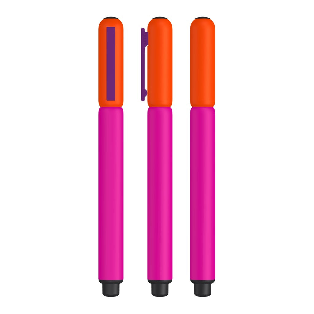 Rollerball aus Metall im zweifarbigen Design – Colo