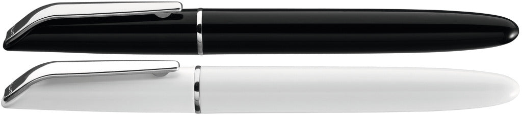 Rollerball gedeckt glänzend mit Zierring – alle Farben