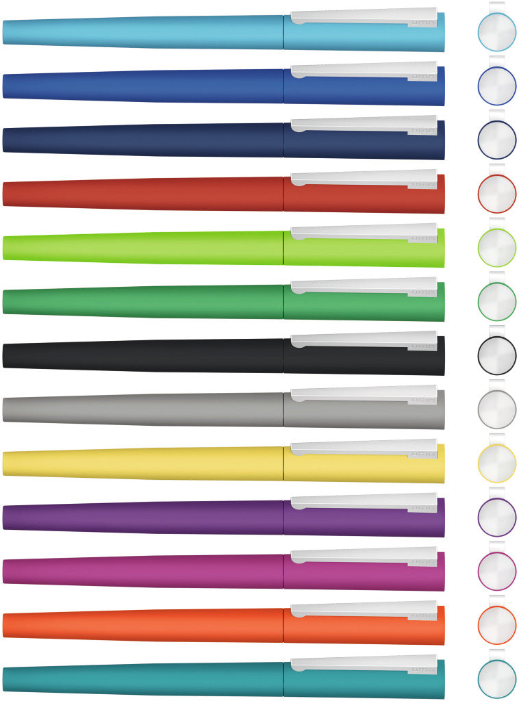 Rollerball Soft Touch mit Domingstopfen – alle Farben