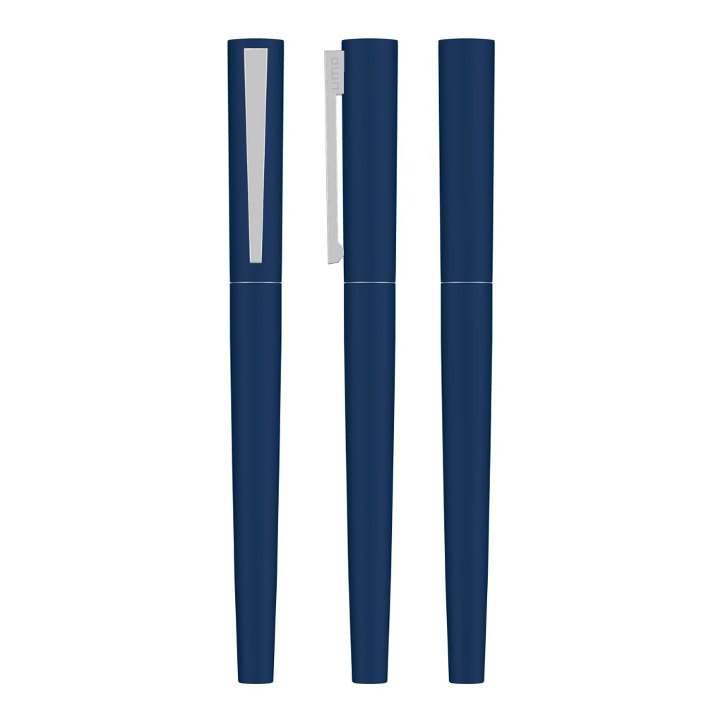 Rollerball Soft Touch mit Domingstopfen – Dunkelblau