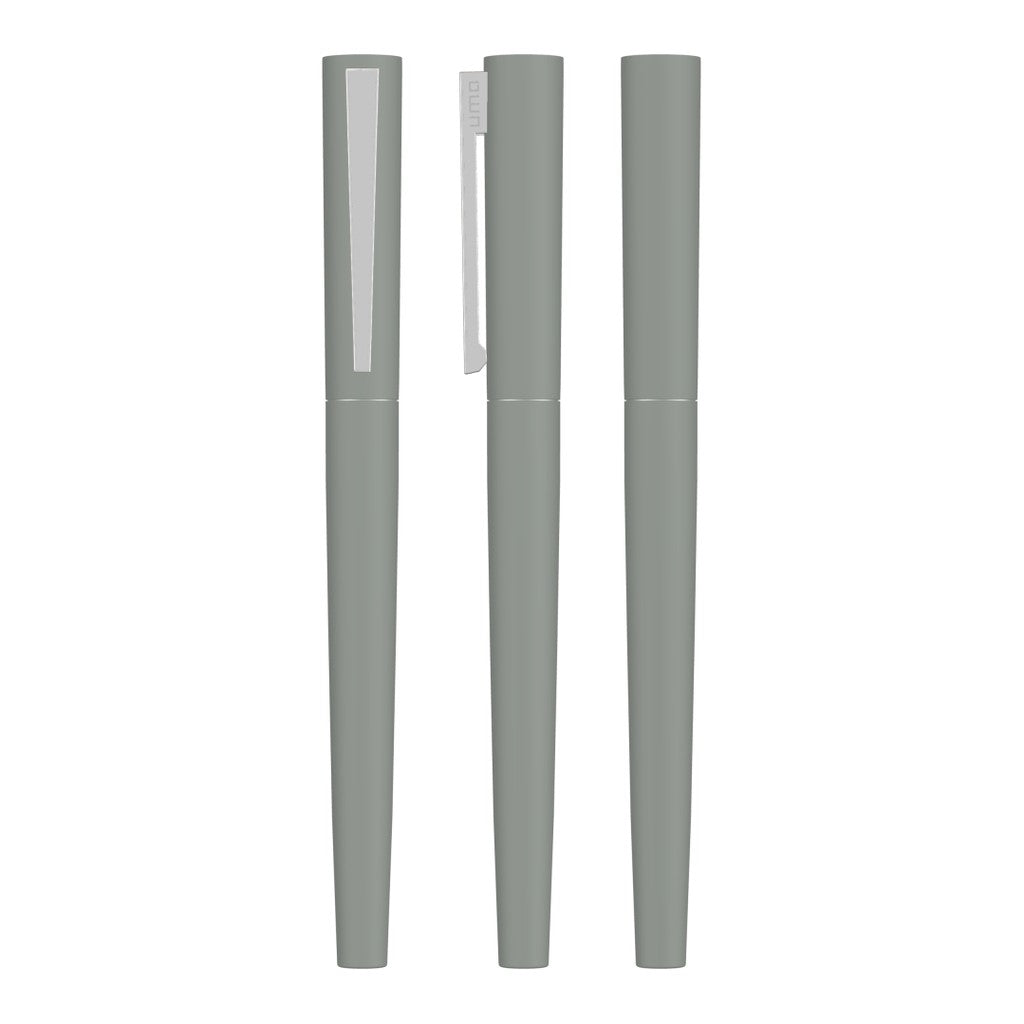 Rollerball Soft Touch mit Domingstopfen – Grau