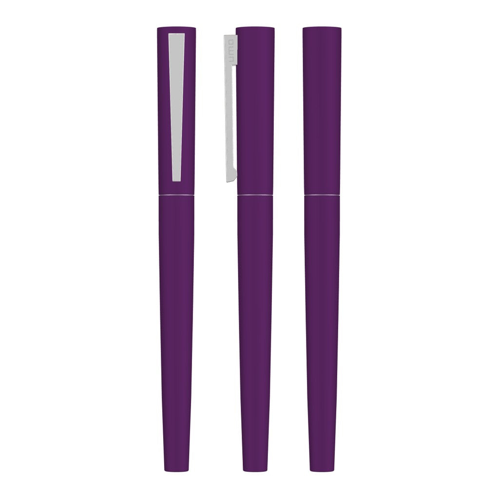 Rollerball Soft Touch mit Domingstopfen – Violett