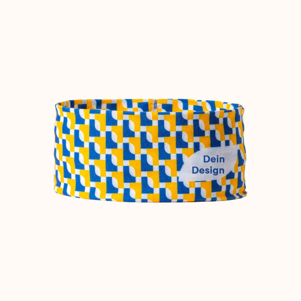 Stirnband mit Logo, vollflächiger Sublimationsdruck