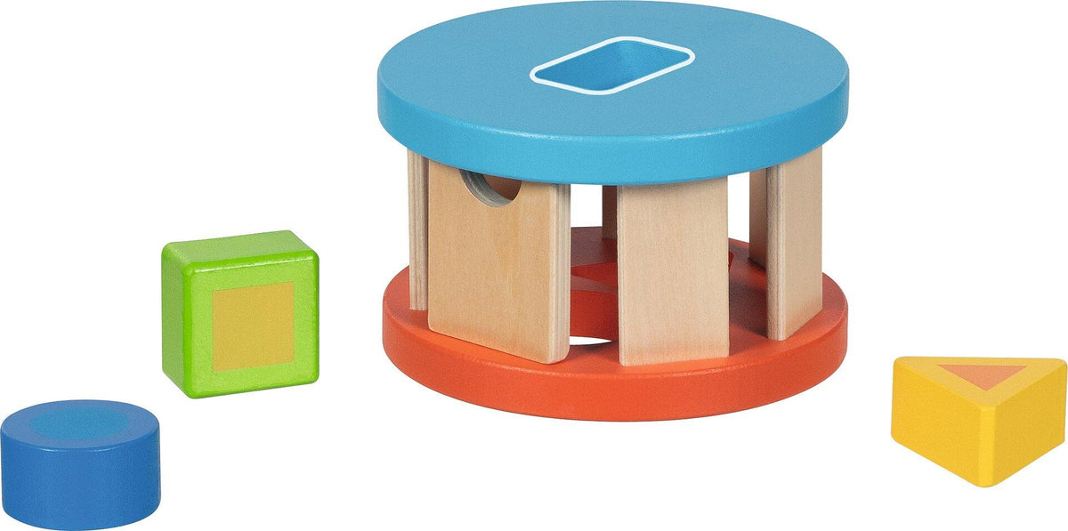 Runde Steckbox Rundolino aus Holz mit vier Teilen – weitere Ansicht