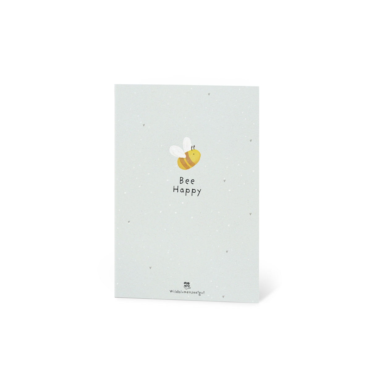 Saatpapier Postkarte DIN A6 beidseitig mit Logo bedruckt