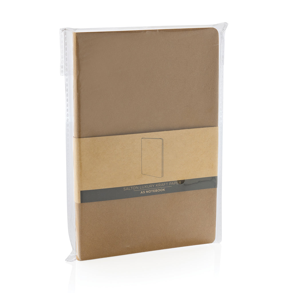 Salton Luxus Kraftpapier Notizbuch A5