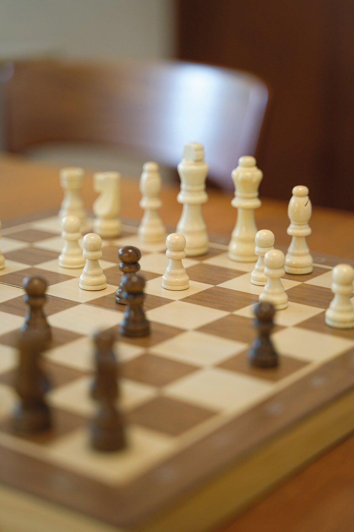 Schach und Dame 2in1 als magnetischer Spielkoffer – fünfte Ansicht