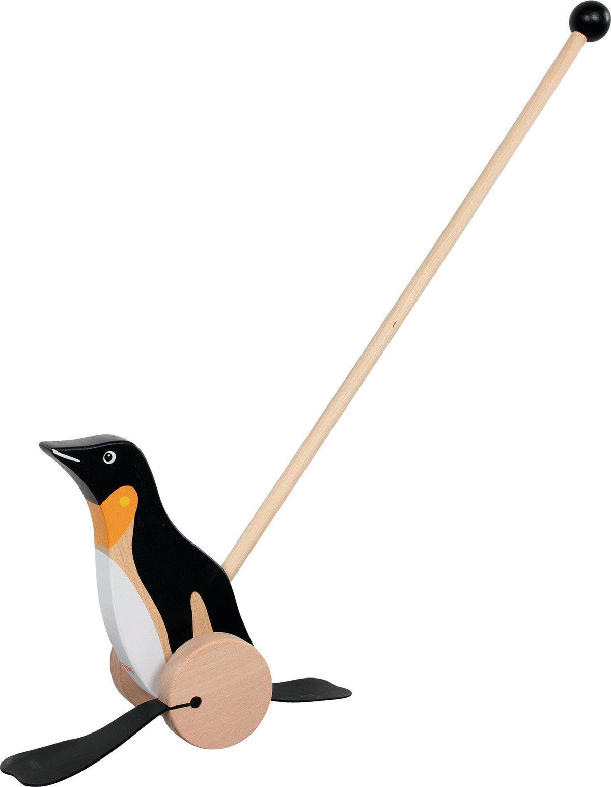 Schiebetier Pinguin mit orangem Halsfleck