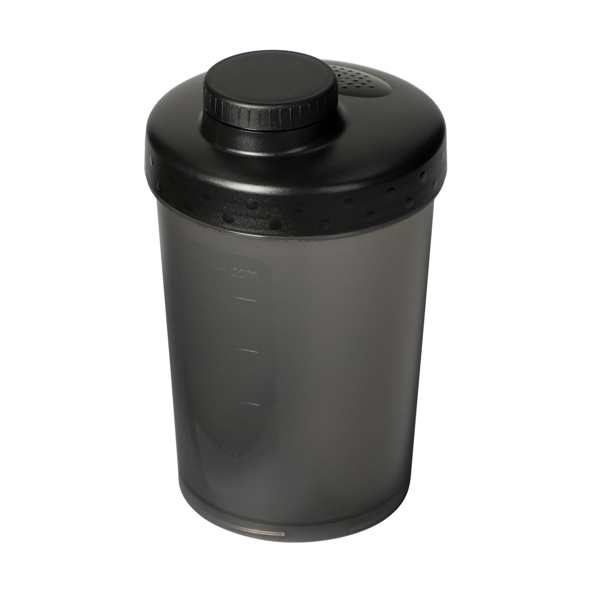 Shaker „Energy“, 0,40 l – Transparent grau / Schwarz